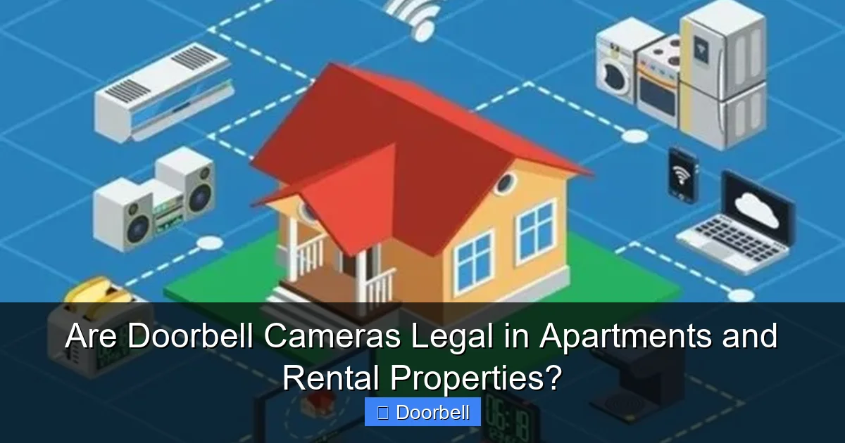 Are Doorbell Cameras Legal in Apartments and Rental Properties? - content1 visual guide