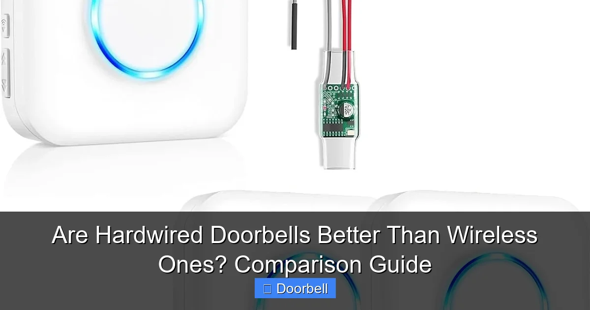 Are Hardwired Doorbells Better Than Wireless Ones? Comparison Guide - content2 visual guide
