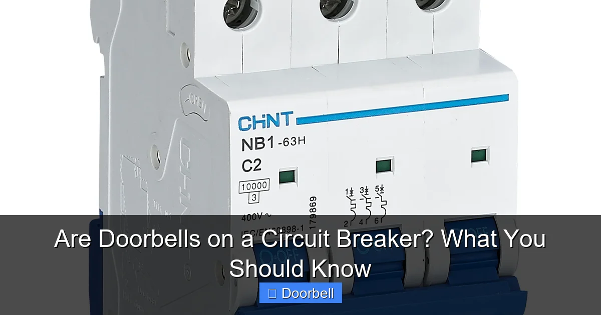 Are Doorbells on a Circuit Breaker? What You Should Know - content2 visual guide