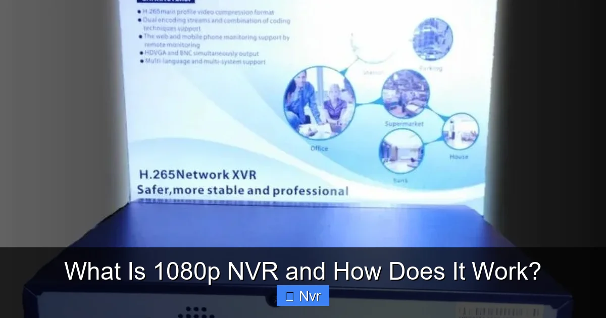 What Is 1080p NVR and How Does It Work? - content2 visual guide