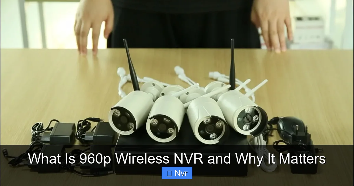 What Is 960p Wireless NVR and Why It Matters - content2 visual guide