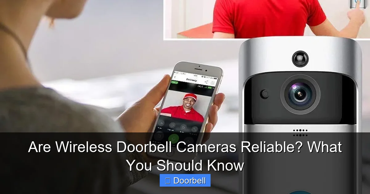 Are Wireless Doorbell Cameras Reliable? What You Should Know - content1 visual guide