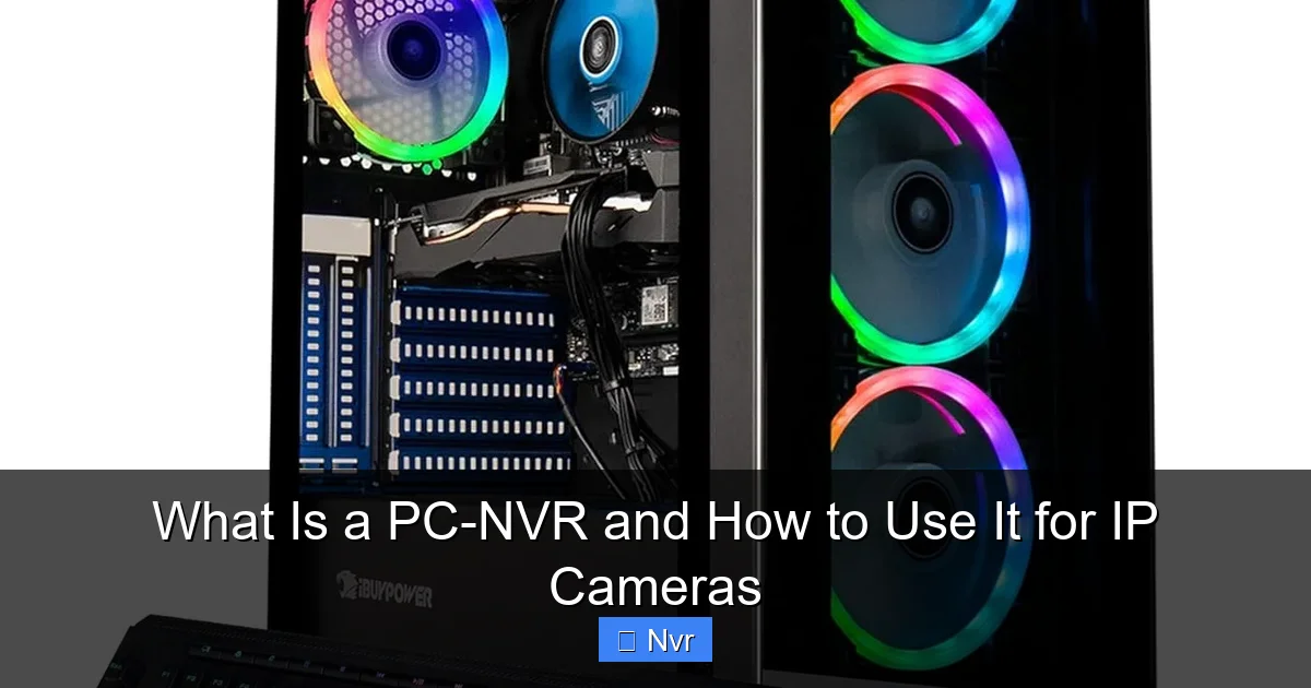 What Is a PC-NVR and How to Use It for IP Cameras - content2 visual guide
