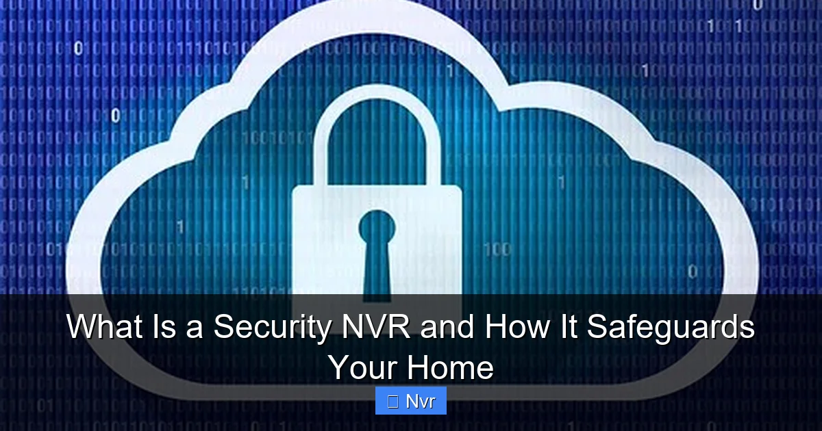 What Is a Security NVR and How It Safeguards Your Home - content2 visual guide