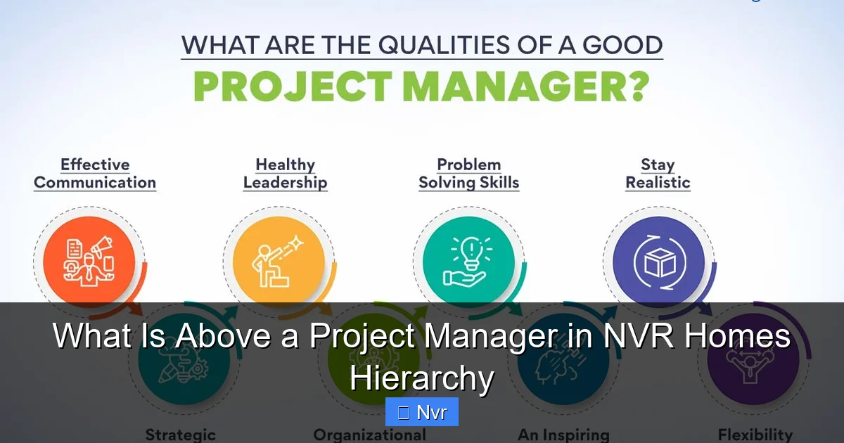 What Is Above a Project Manager in NVR Homes Hierarchy - content2 visual guide