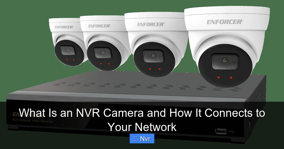 What Is an NVR Camera and How It Connects to Your Network - content2 visual guide