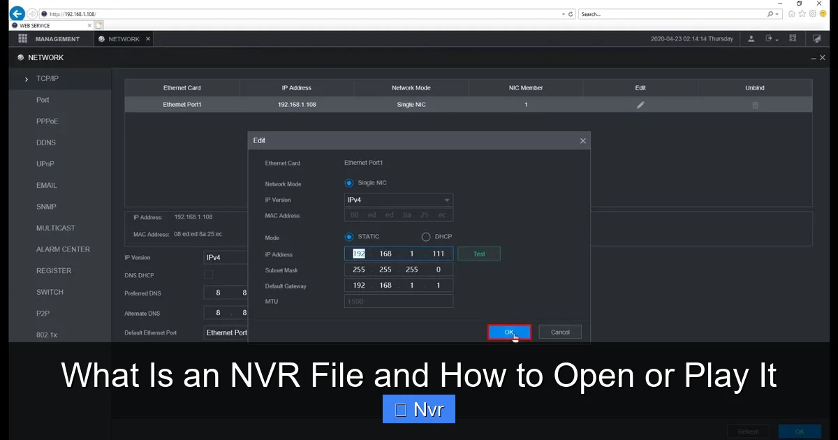 What Is an NVR File and How to Open or Play It - content2 visual guide
