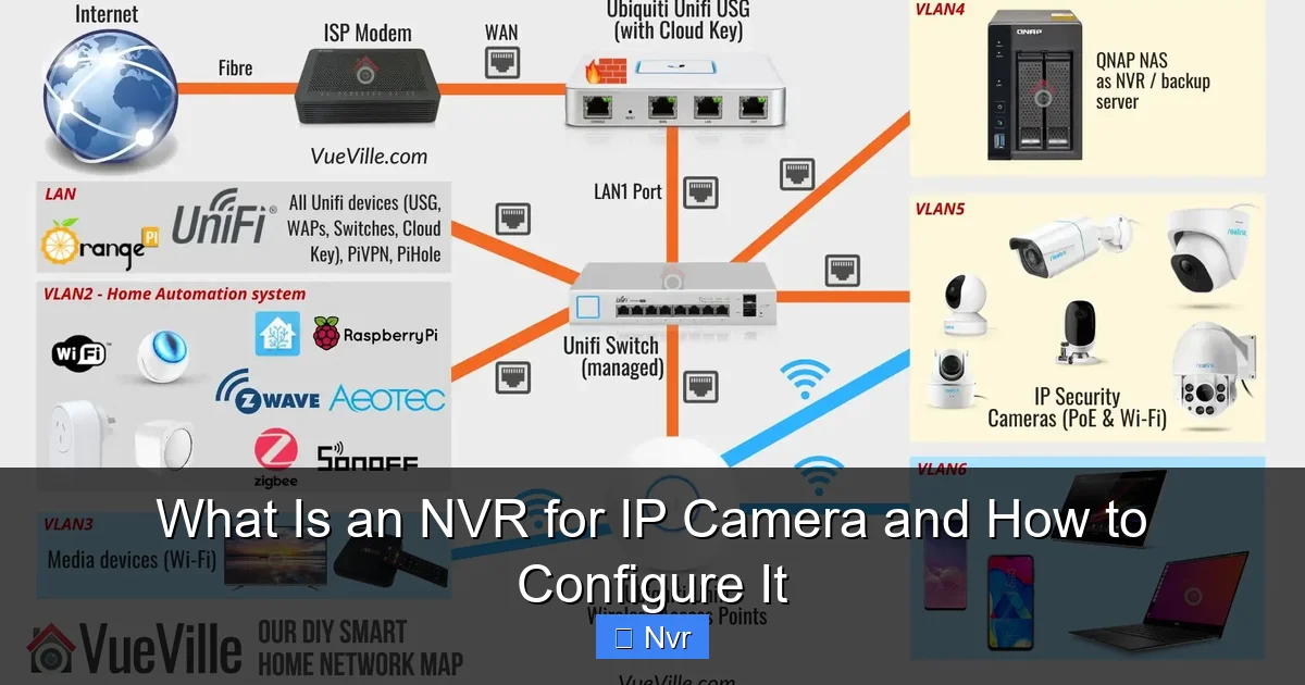 What Is an NVR for IP Camera and How to Configure It - content1 visual guide