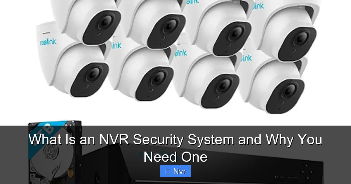 What Is an NVR Security System and Why You Need One - content1 visual guide