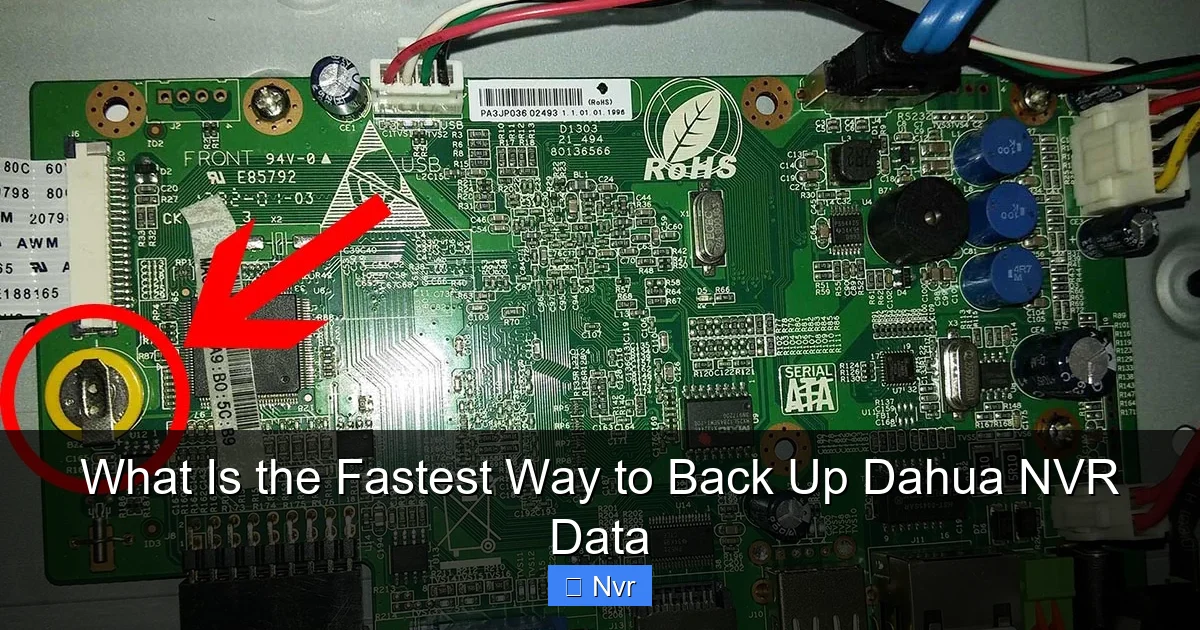 What Is the Fastest Way to Back Up Dahua NVR Data - content1 visual guide