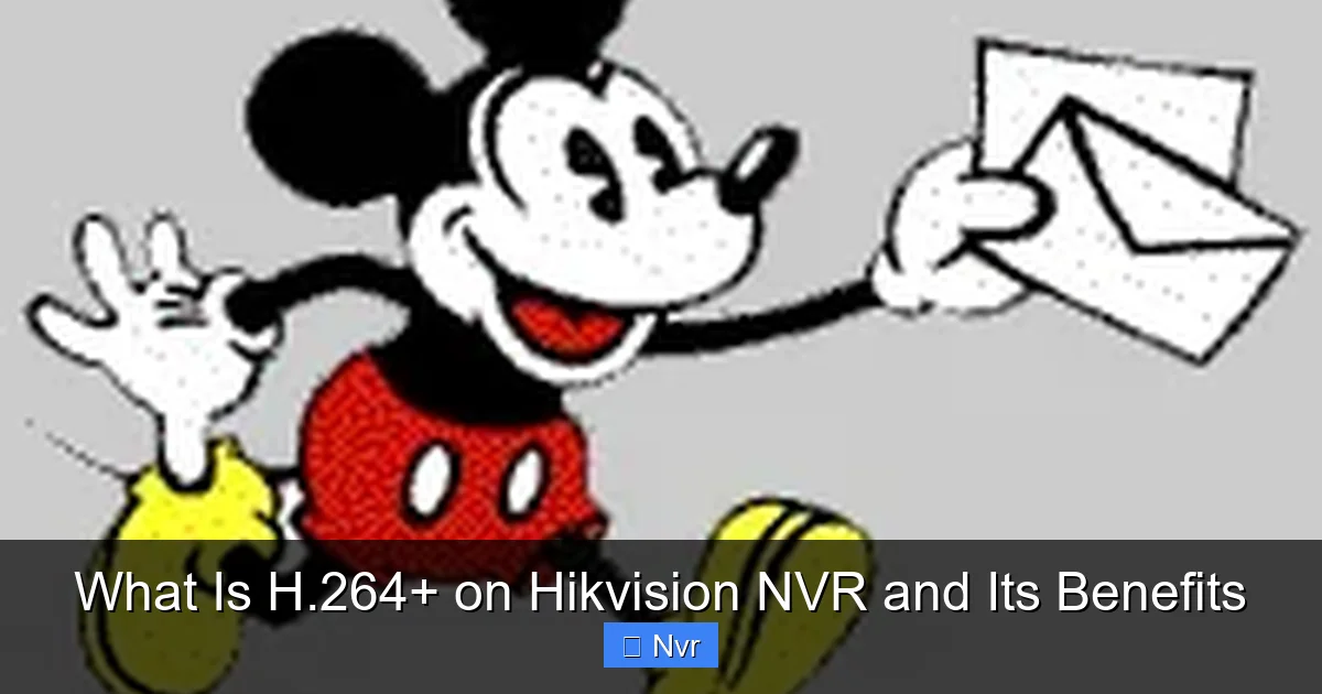 What Is H.264+ on Hikvision NVR and Its Benefits - content2 visual guide
