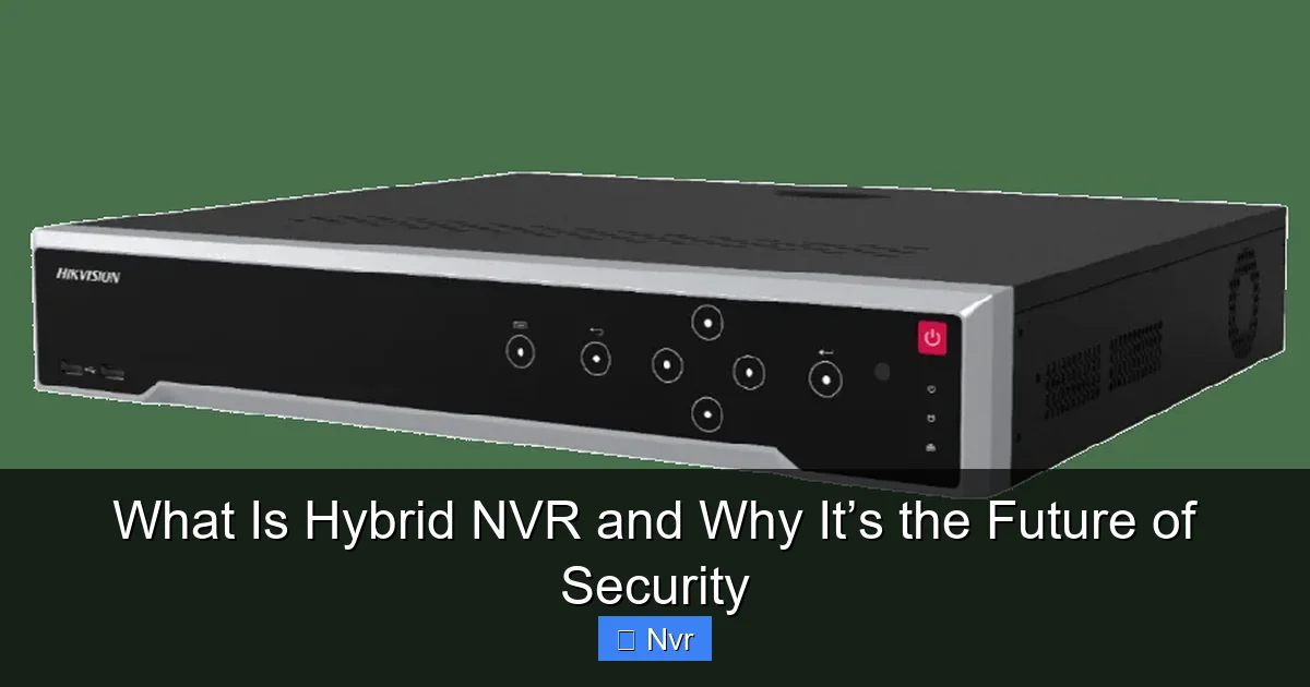 What Is Hybrid NVR and Why It’s the Future of Security - content2 visual guide
