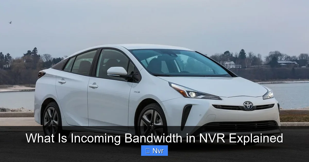 What Is Incoming Bandwidth in NVR Explained - content1 visual guide