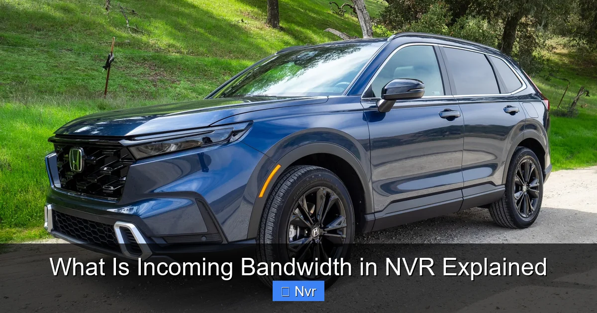 What Is Incoming Bandwidth in NVR Explained - content2 visual guide