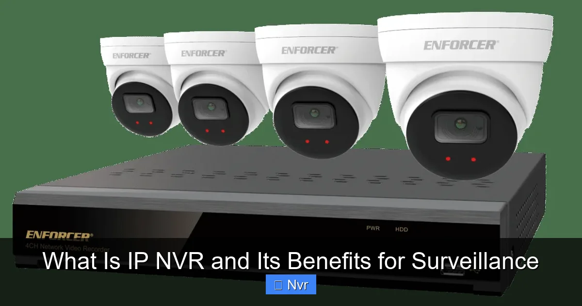 What Is IP NVR and Its Benefits for Surveillance - content2 visual guide