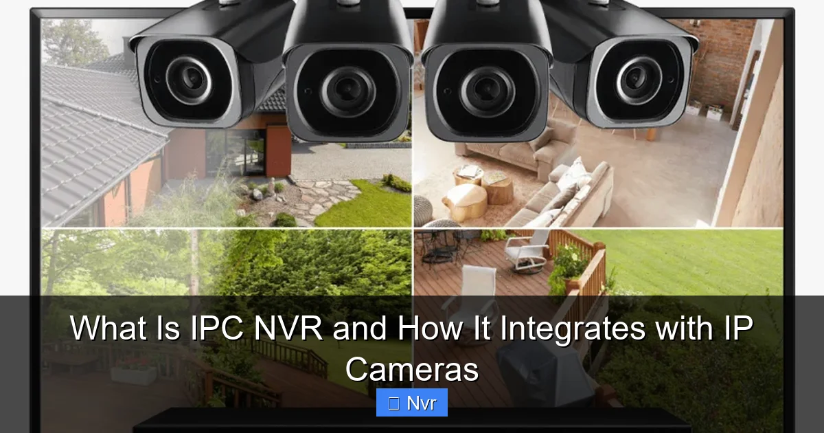 What Is IPC NVR and How It Integrates with IP Cameras - content1 visual guide