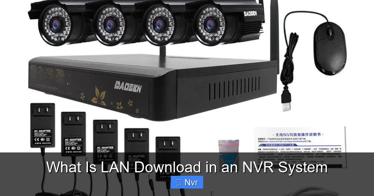 What Is LAN Download in an NVR System - content2 visual guide
