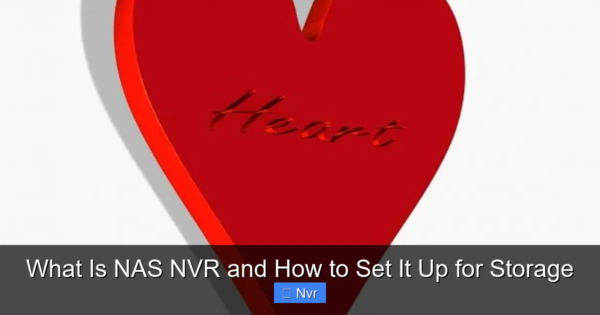 What Is NAS NVR and How to Set It Up for Storage - content2 visual guide
