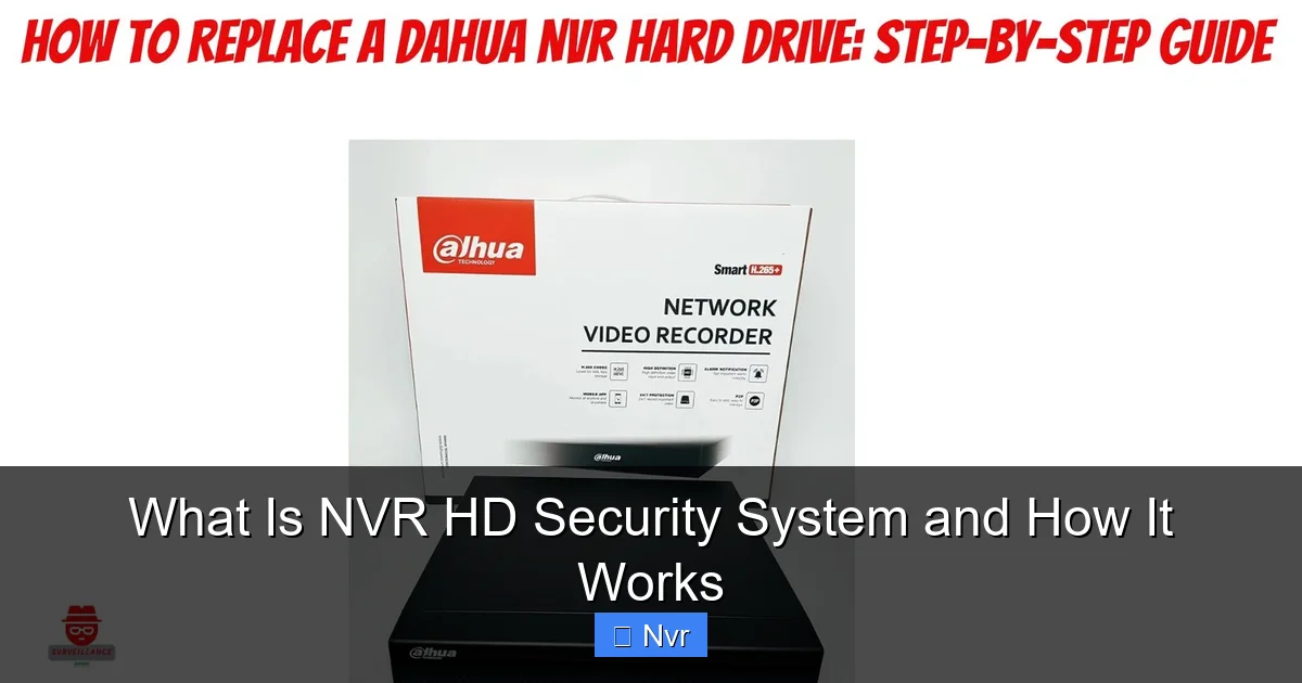 What Is NVR HD Security System and How It Works - content1 visual guide