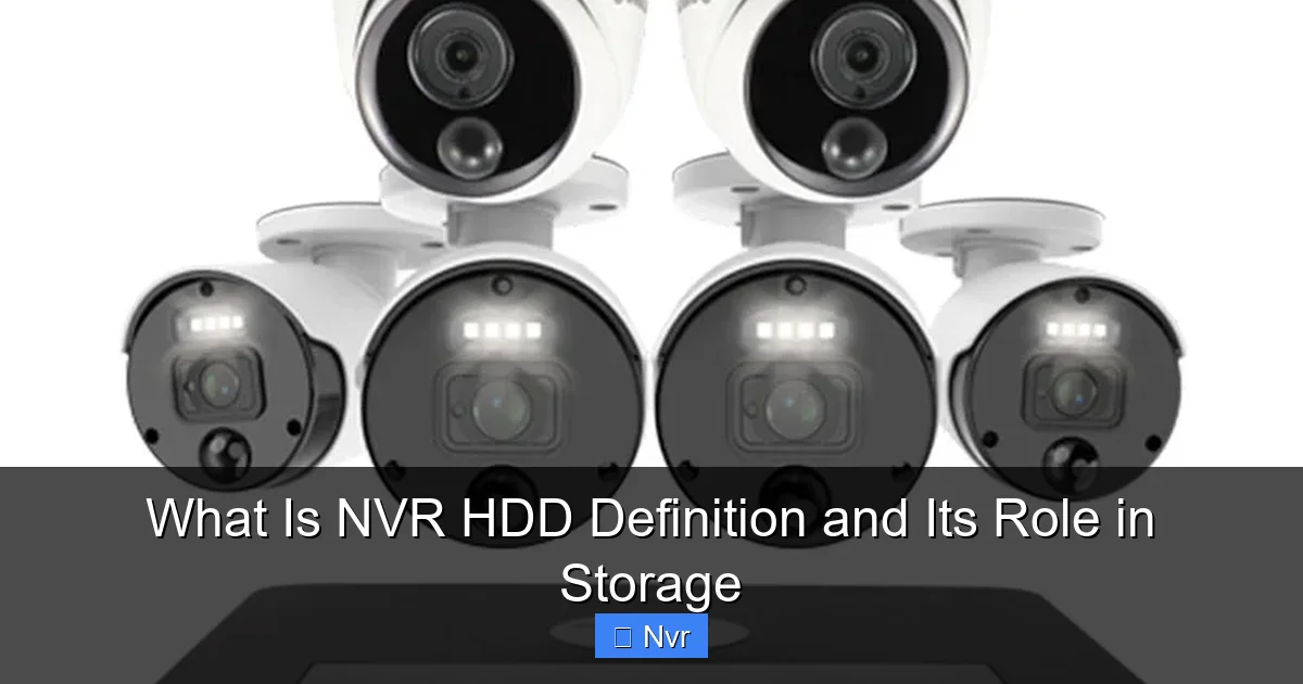 What Is NVR HDD Definition and Its Role in Storage - content1 visual guide
