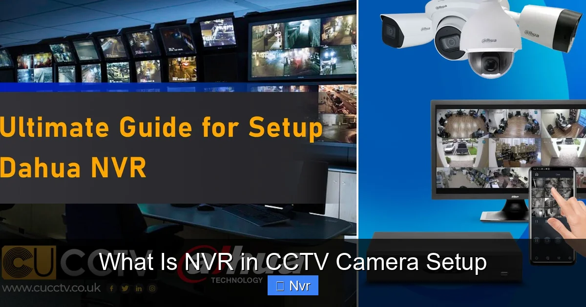What Is NVR in CCTV Camera Setup - content2 visual guide