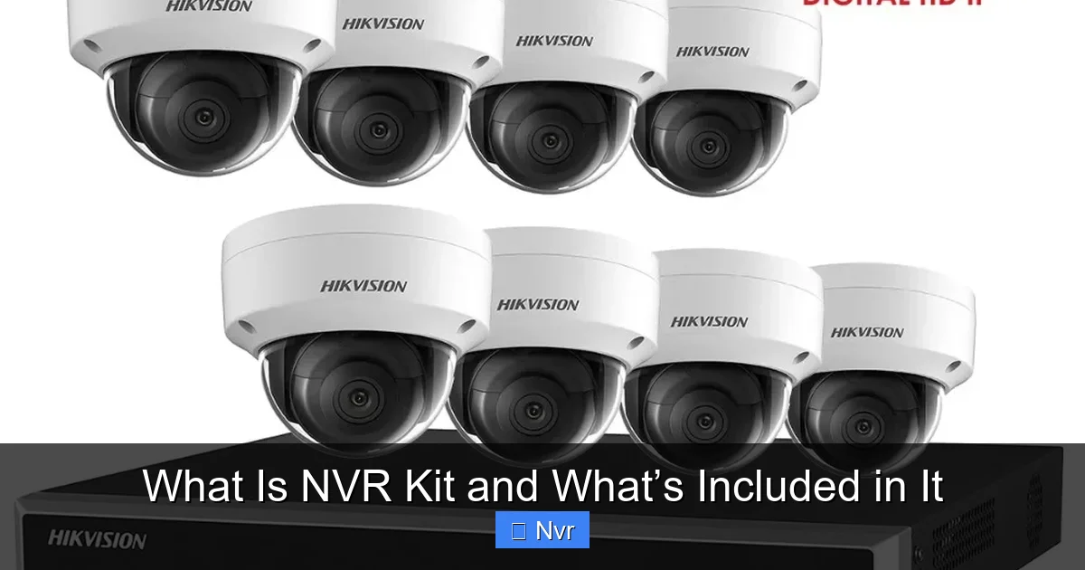 What Is NVR Kit and What’s Included in It - content1 visual guide