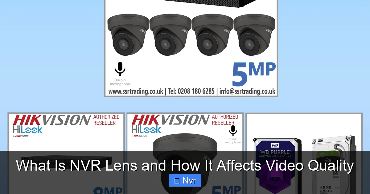 What Is NVR Lens and How It Affects Video Quality - content1 visual guide
