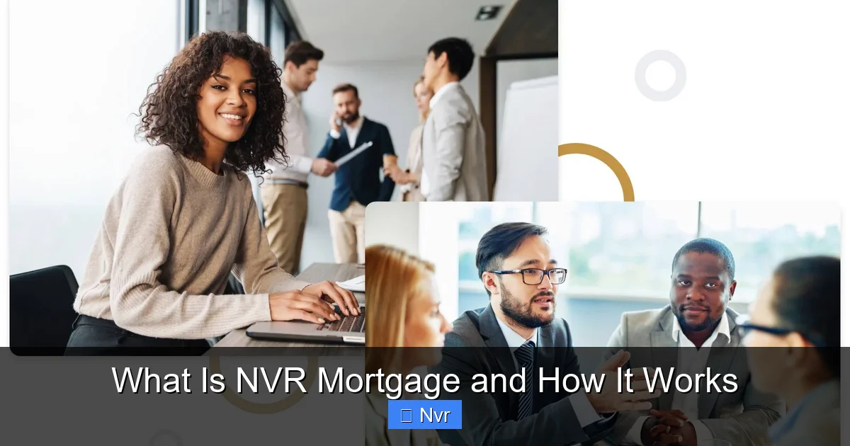 What Is NVR Mortgage and How It Works - content2 visual guide