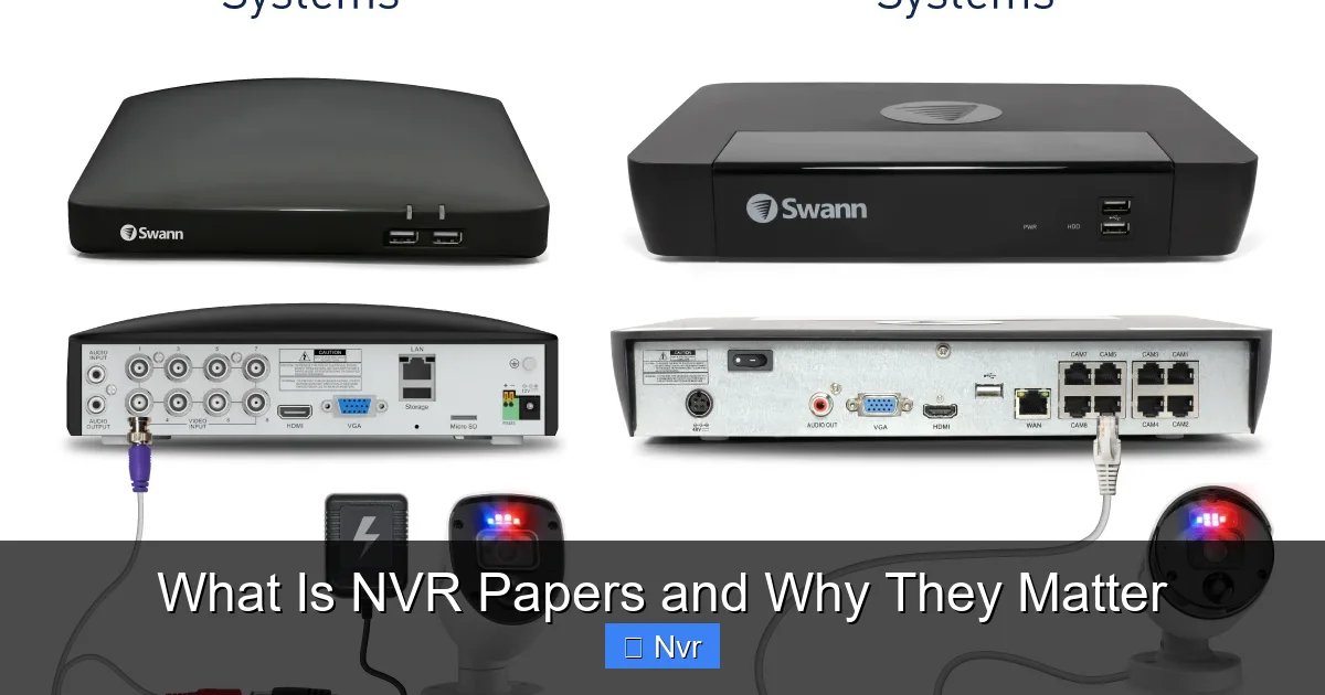 What Is NVR Papers and Why They Matter - content2 visual guide