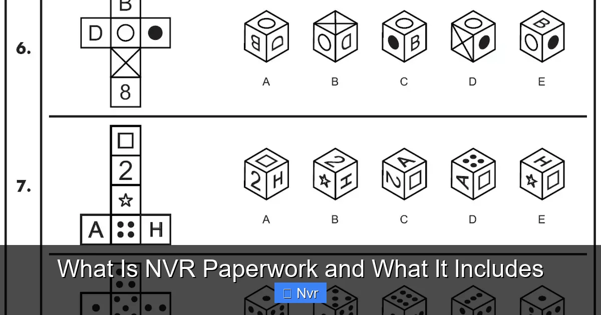 What Is NVR Paperwork and What It Includes - content2 visual guide