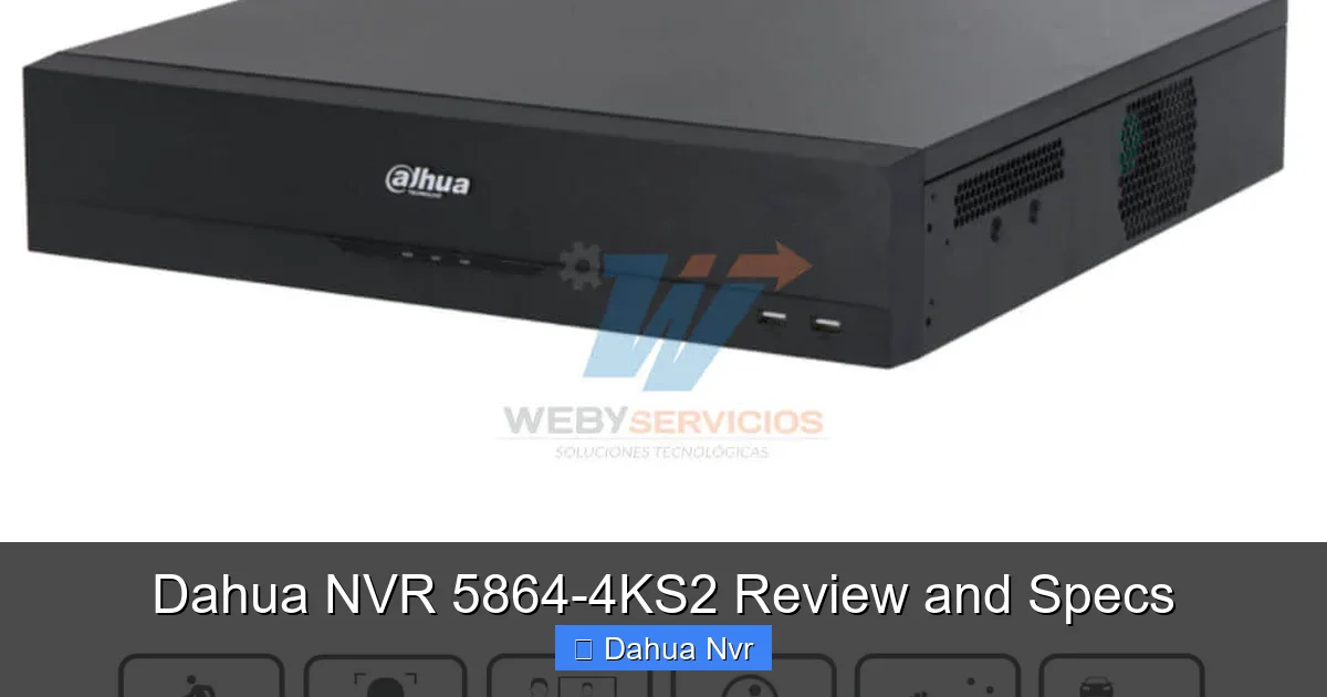 Dahua NVR 5864-4KS2 Review and Specs - content1 visual guide