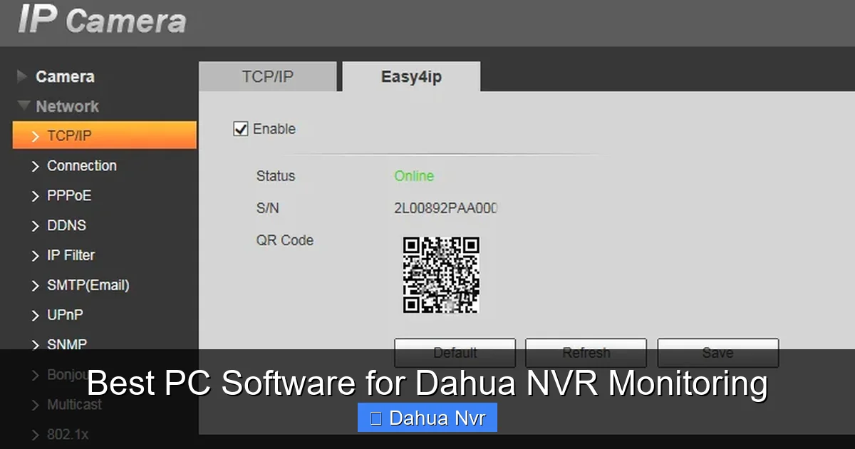 Best PC Software for Dahua NVR Monitoring - content1 visual guide