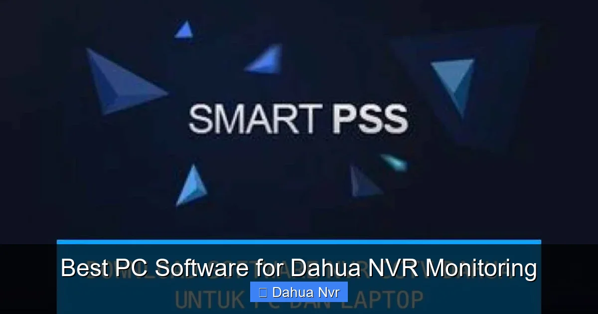 Best PC Software for Dahua NVR Monitoring - content2 visual guide