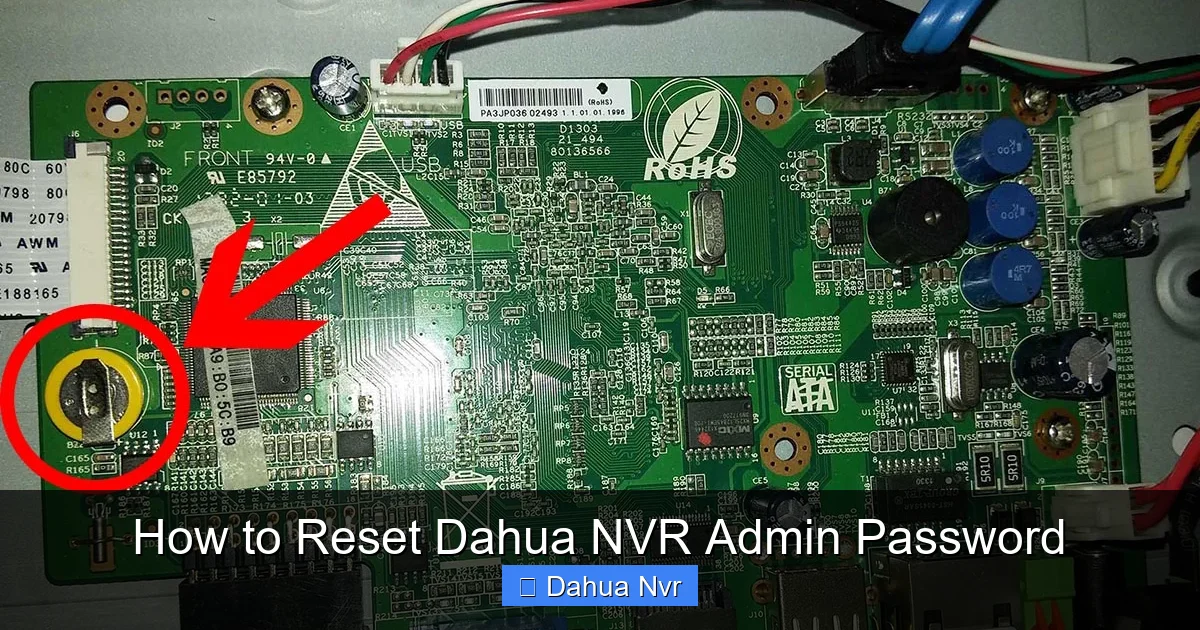 How to Reset Dahua NVR Admin Password - content2 visual guide