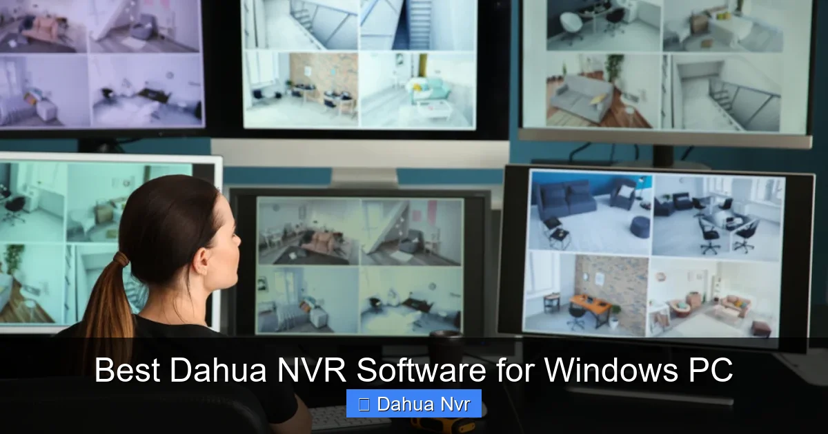 Best Dahua NVR Software for Windows PC - content1 visual guide