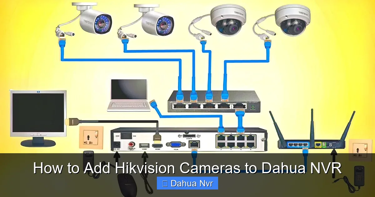 How to Add Hikvision Cameras to Dahua NVR - content2 visual guide