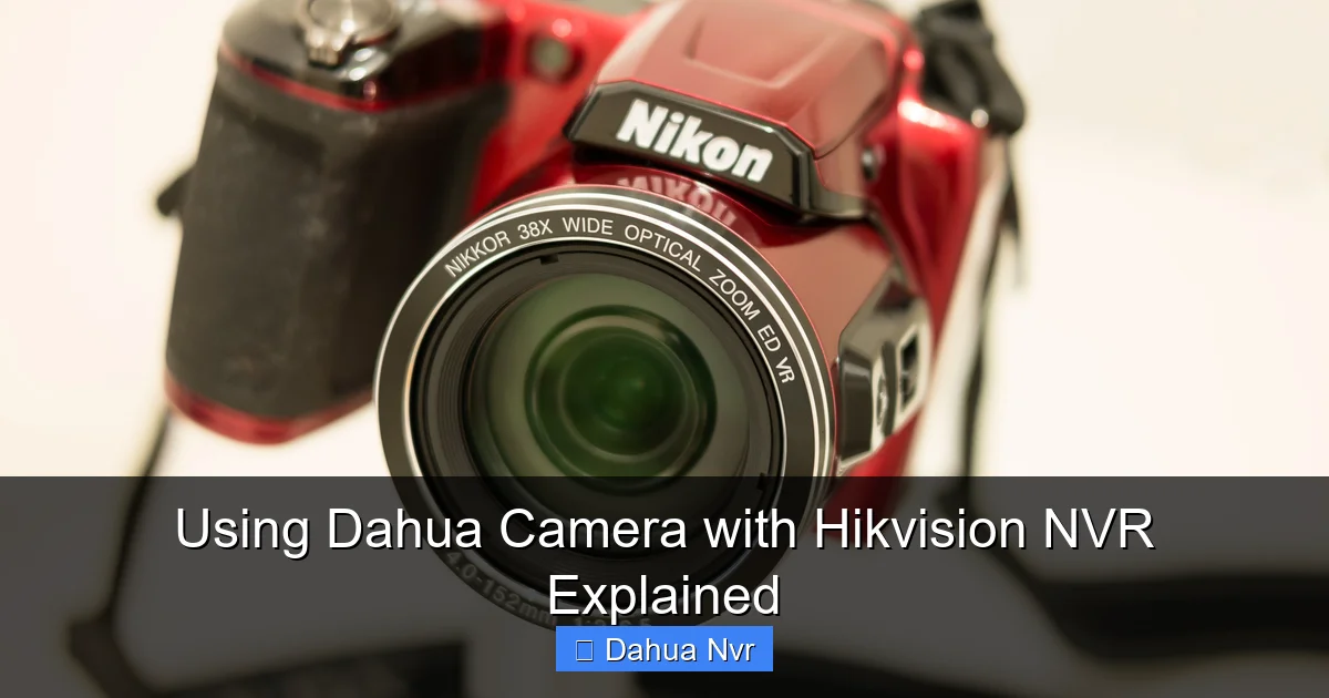 Using Dahua Camera with Hikvision NVR Explained - content2 visual guide