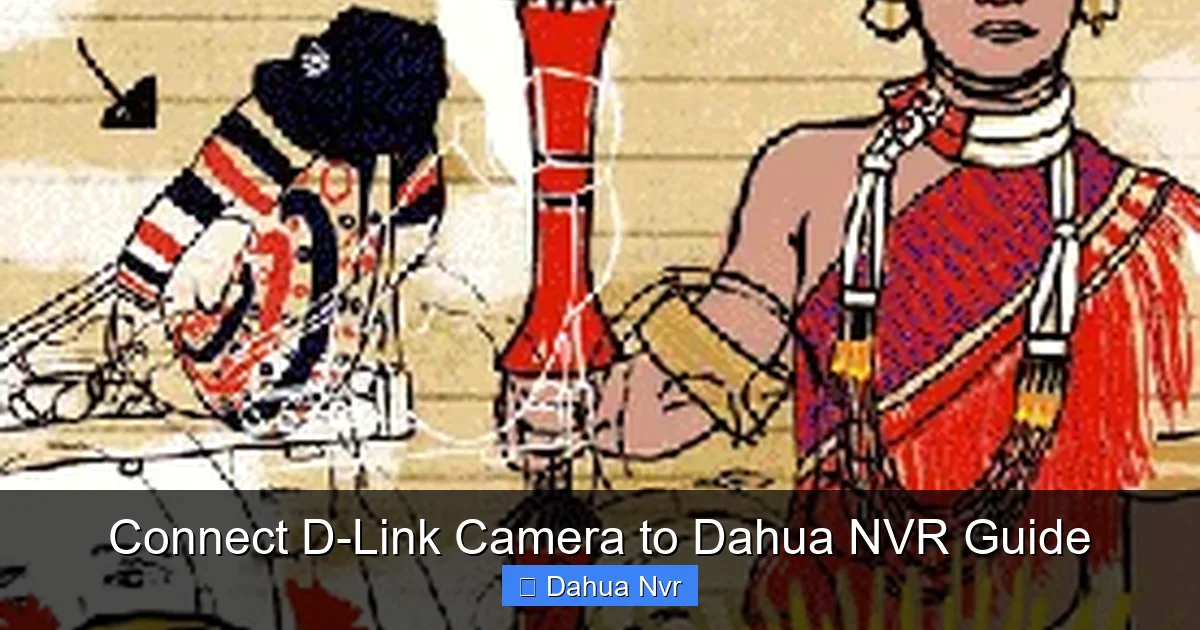 Connect D-Link Camera to Dahua NVR Guide - content2 visual guide
