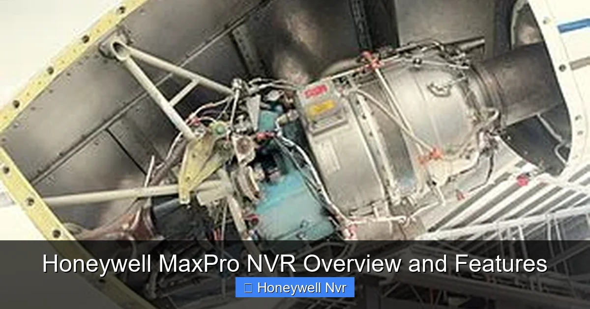 Honeywell MaxPro NVR Overview and Features - content2 visual guide