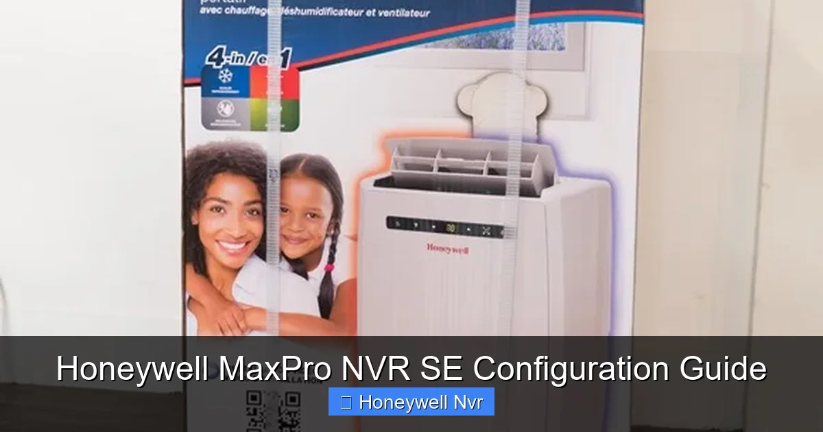 Honeywell MaxPro NVR SE Configuration Guide - content2 visual guide