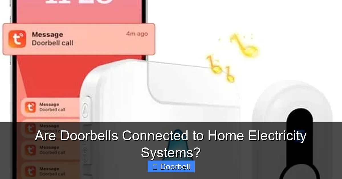 Are Doorbells Connected to Home Electricity Systems? - content1 visual guide