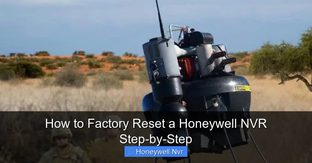 How to Factory Reset a Honeywell NVR Step-by-Step - content2 visual guide