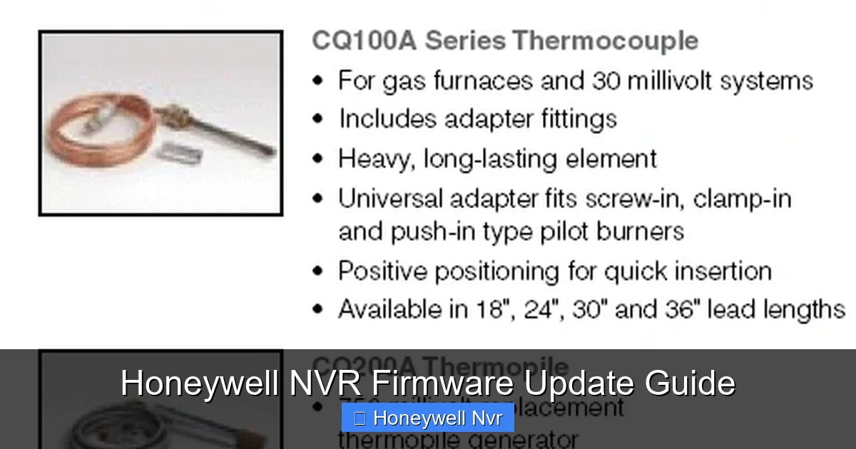 Honeywell NVR Firmware Update Guide - content2 visual guide