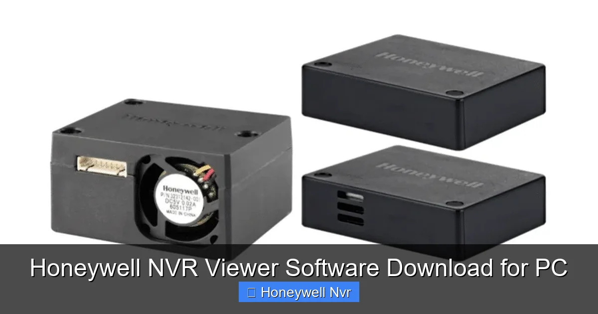 Honeywell NVR Viewer Software Download for PC - content1 visual guide