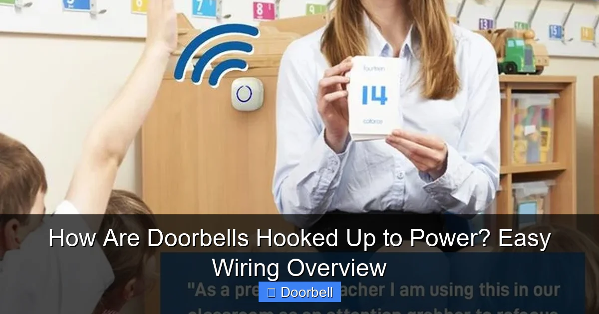 How Are Doorbells Hooked Up to Power? Easy Wiring Overview - content2 visual guide