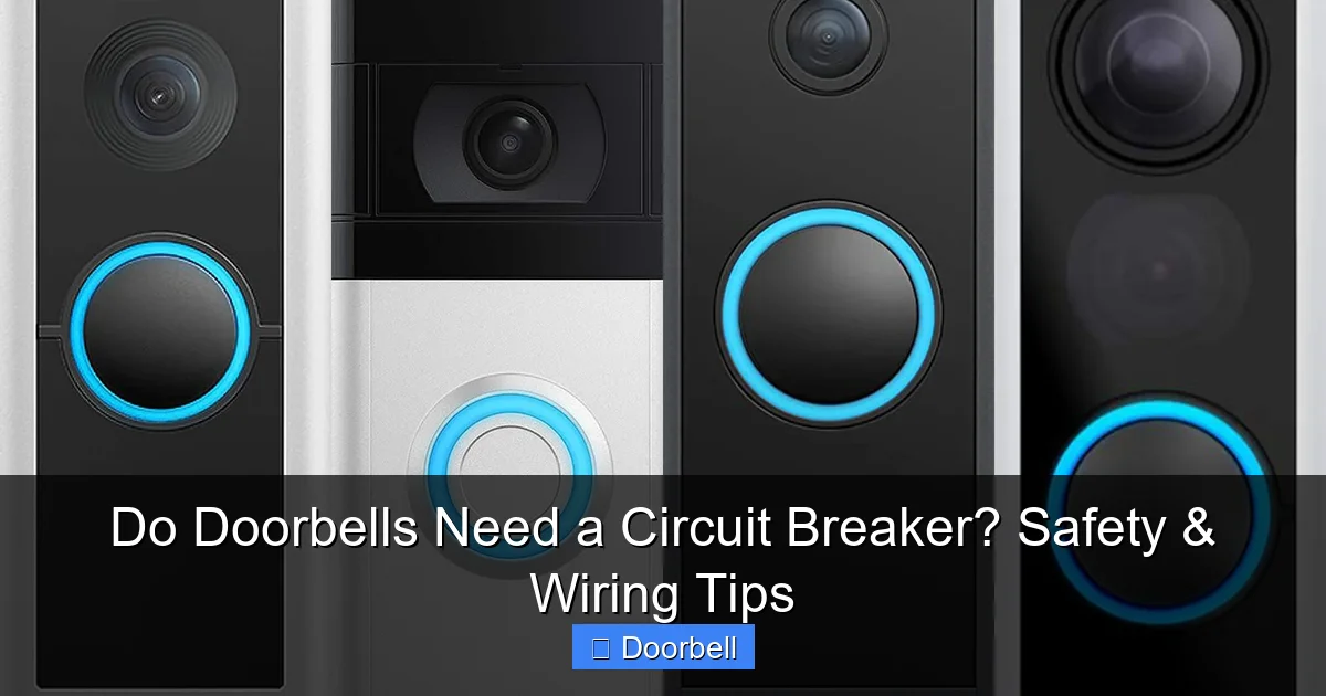 Do Doorbells Need a Circuit Breaker? Safety & Wiring Tips - content2 visual guide