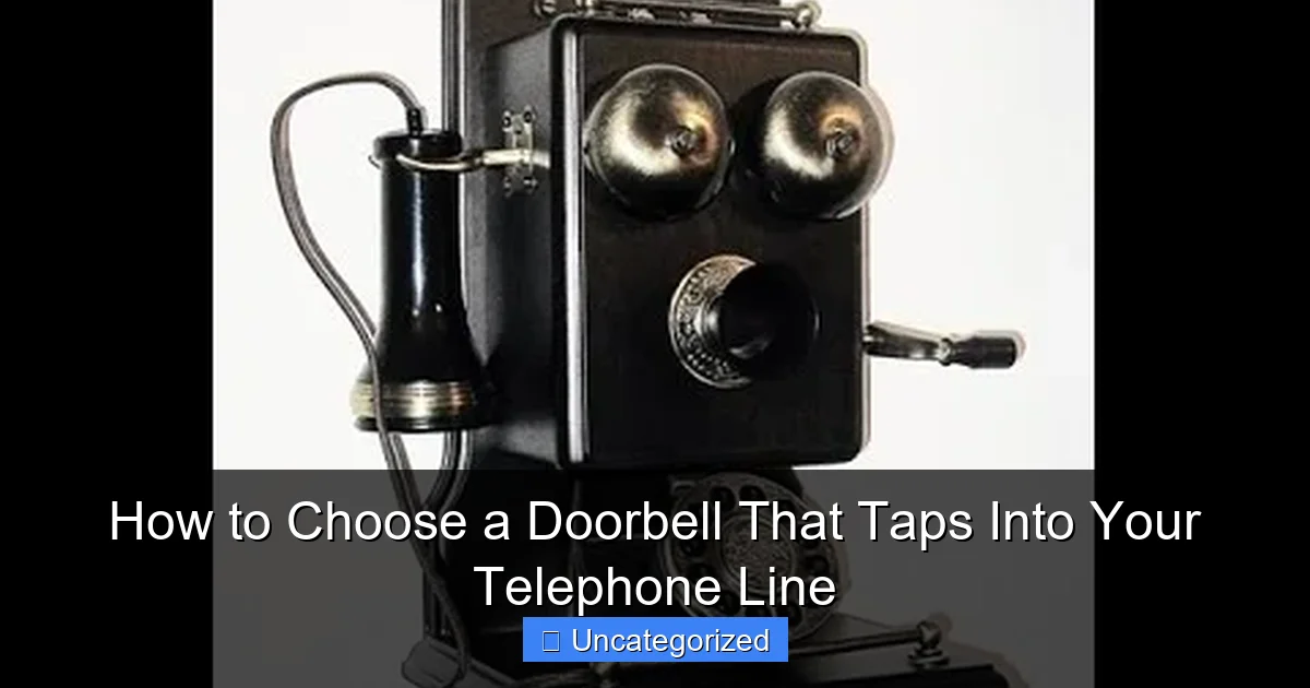 How to Choose a Doorbell That Taps Into Your Telephone Line