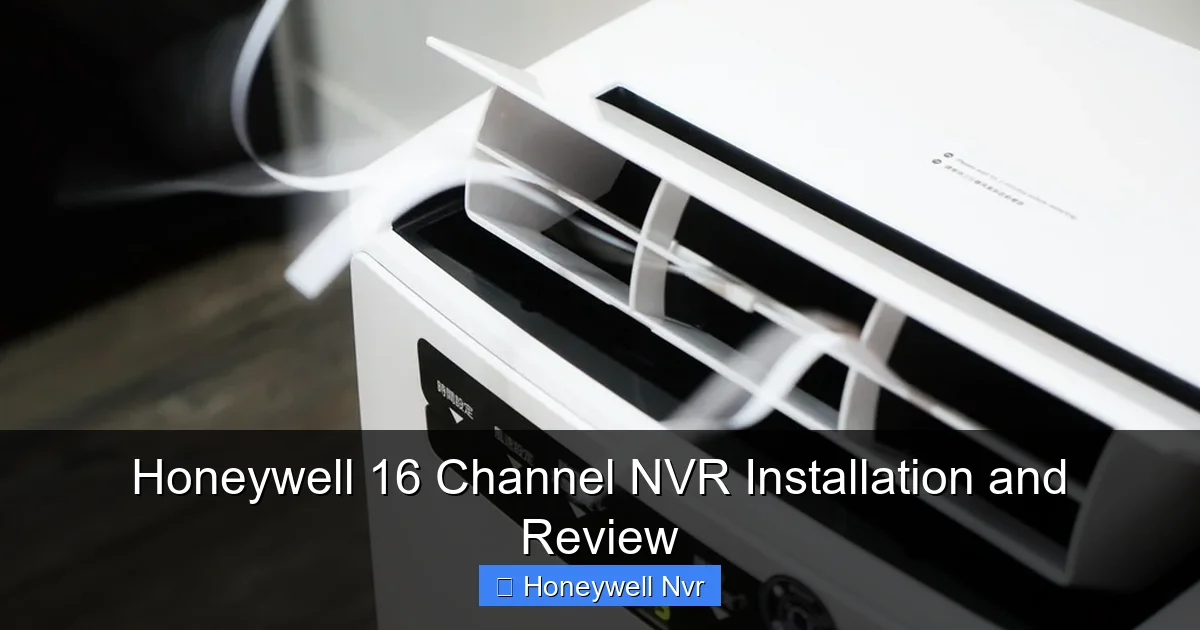 Featured image for Honeywell 16 Channel NVR Installation and Review