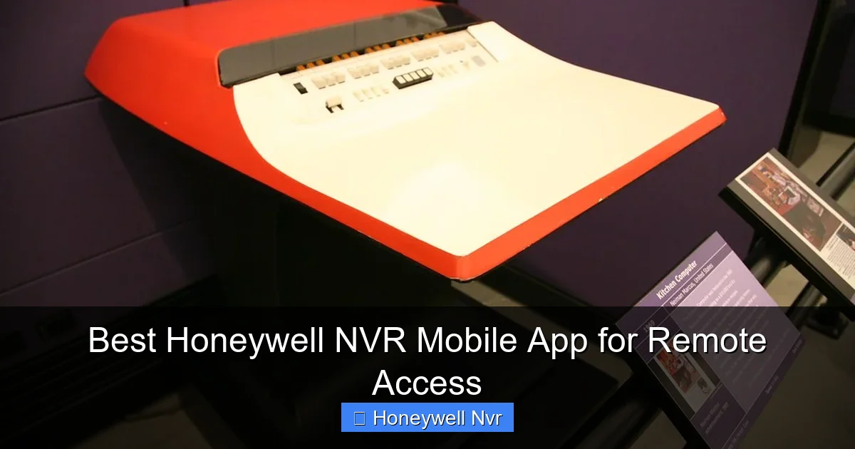 Featured image for Best Honeywell NVR Mobile App for Remote Access