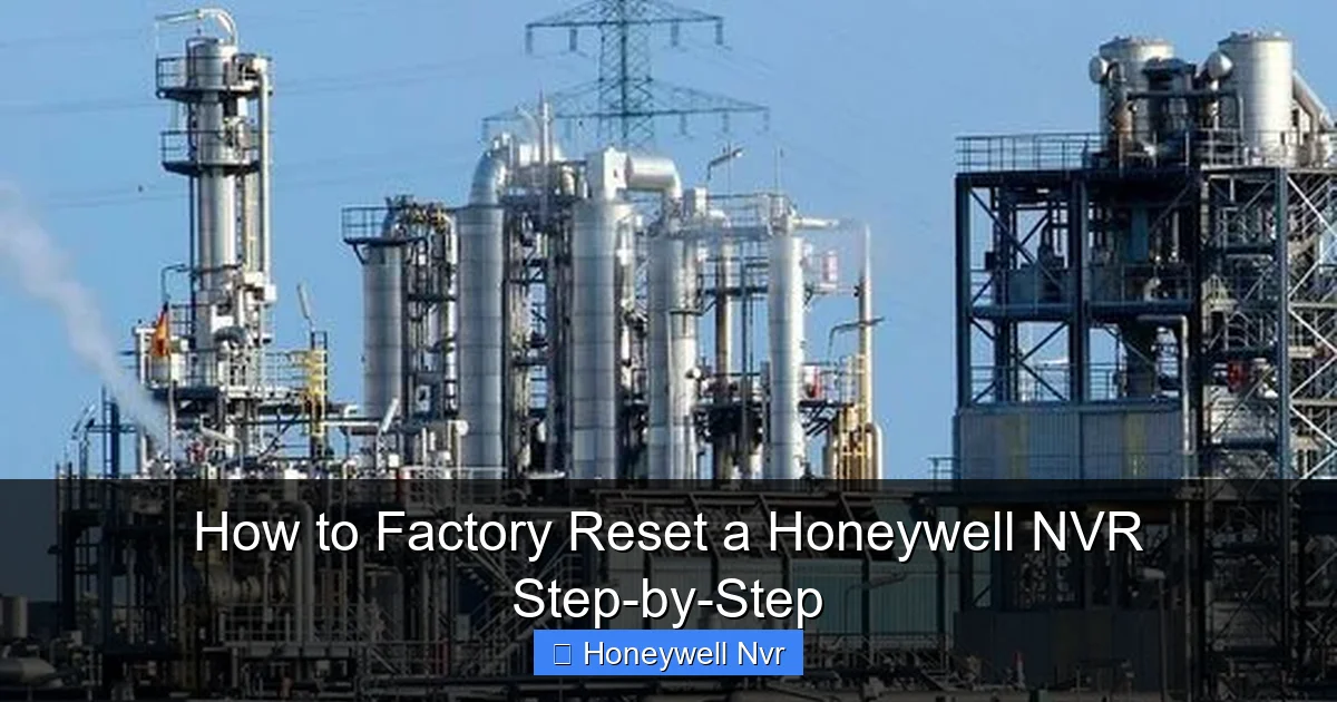 Featured image for How to Factory Reset a Honeywell NVR Step-by-Step